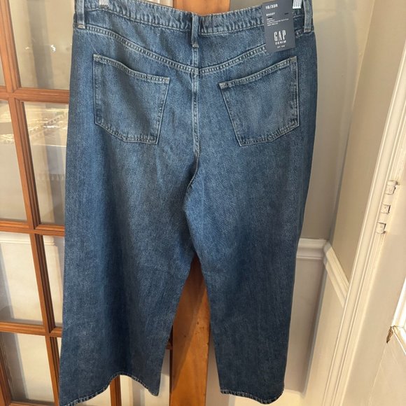 Mid Rise SuperSoft Baggy Wide Leg Jeans Size: 16/33R - Picture 8 of 13